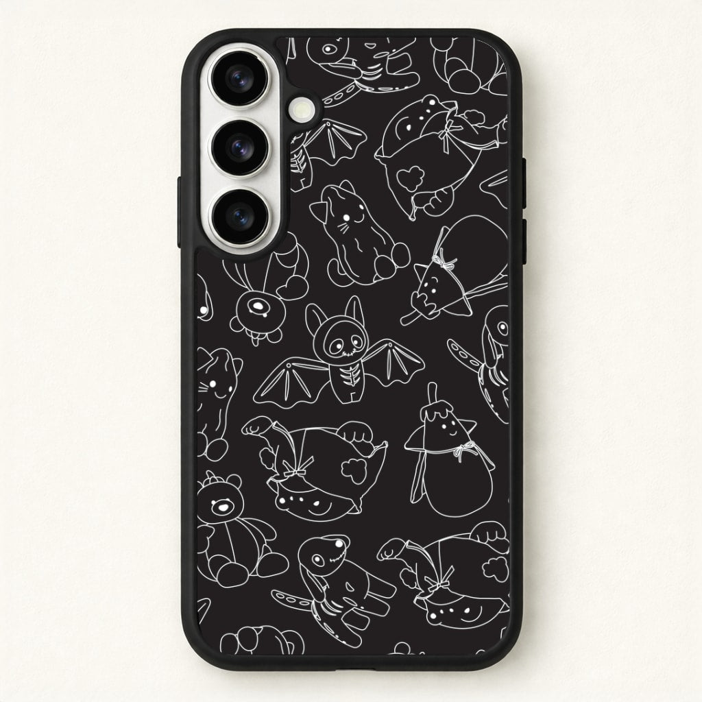 Halloween Plushies Pattern II - Halloween Phone Case for Galaxy S26