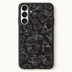 Halloween Plushies Pattern II - Halloween Phone Case for Galaxy S26 Ultra