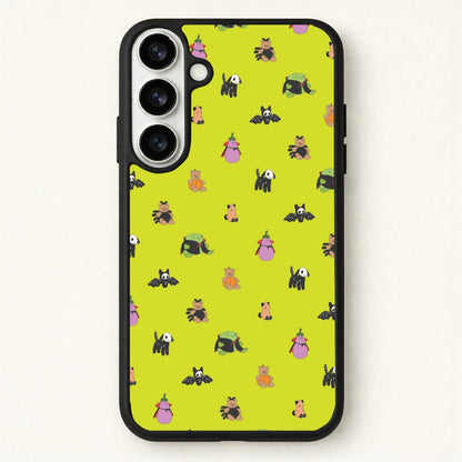 Halloween Plushies Pattern III - Halloween Phone Case for Galaxy S26