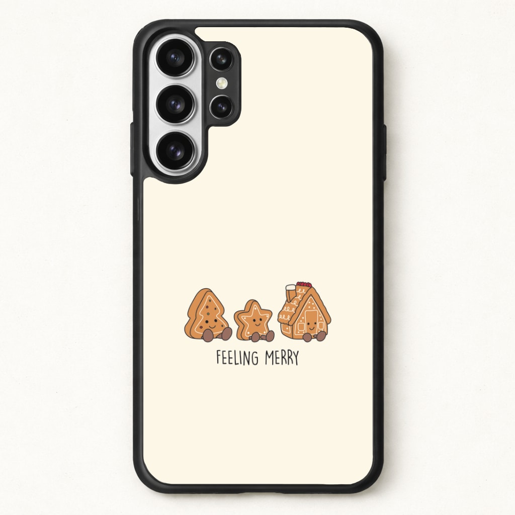 Gingerbread Plushies Quote Phone Case for Galaxy S26 Ultra