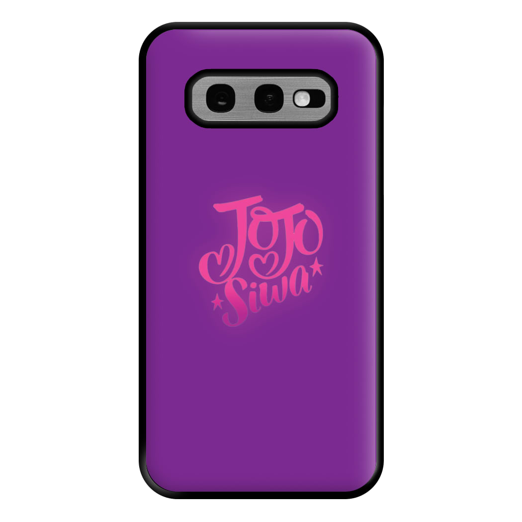 JoJo Siwa Love Heart Phone Case for Galaxy S10e