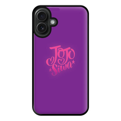 JoJo Siwa Love Heart Phone Case for iPhone 16 Plus