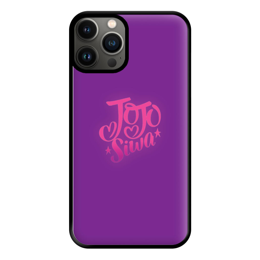 JoJo Siwa Love Heart Phone Case for iPhone 13 Pro Max