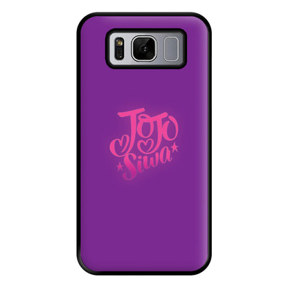 JoJo Siwa Love Heart Phone Case for Galaxy S8 Plus