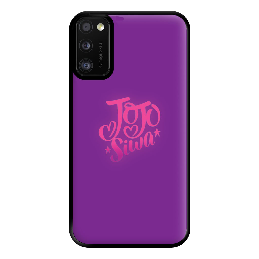 JoJo Siwa Love Heart Phone Case for Galaxy A41