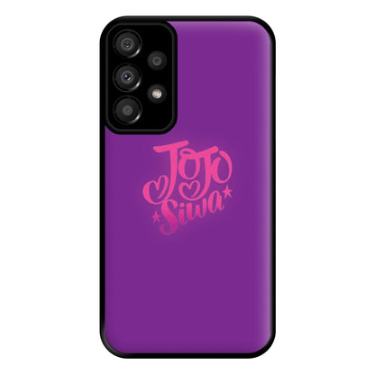 JoJo Siwa Love Heart Phone Case for Galaxy A33