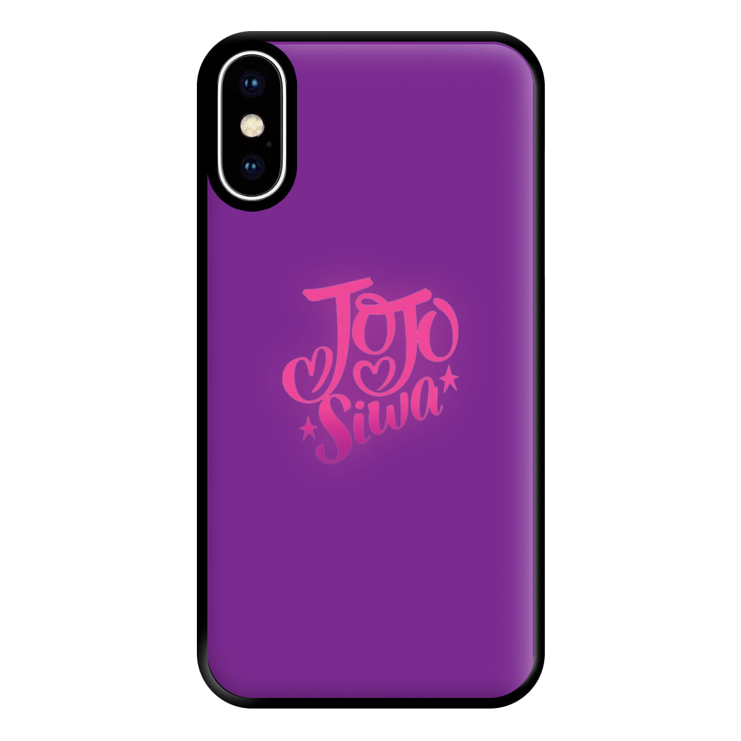 JoJo Siwa Love Heart Phone Case for iPhone XS Max