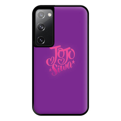 JoJo Siwa Love Heart Phone Case for Galaxy S20