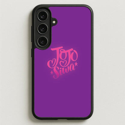 JoJo Siwa Love Heart Phone Case for Galaxy S25FE