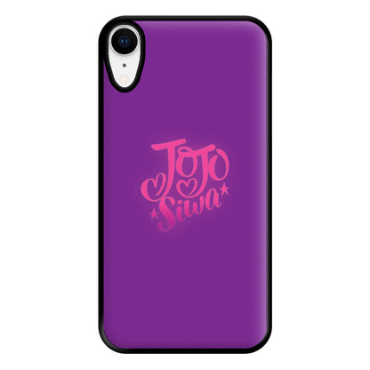 JoJo Siwa Love Heart Phone Case for iPhone XR