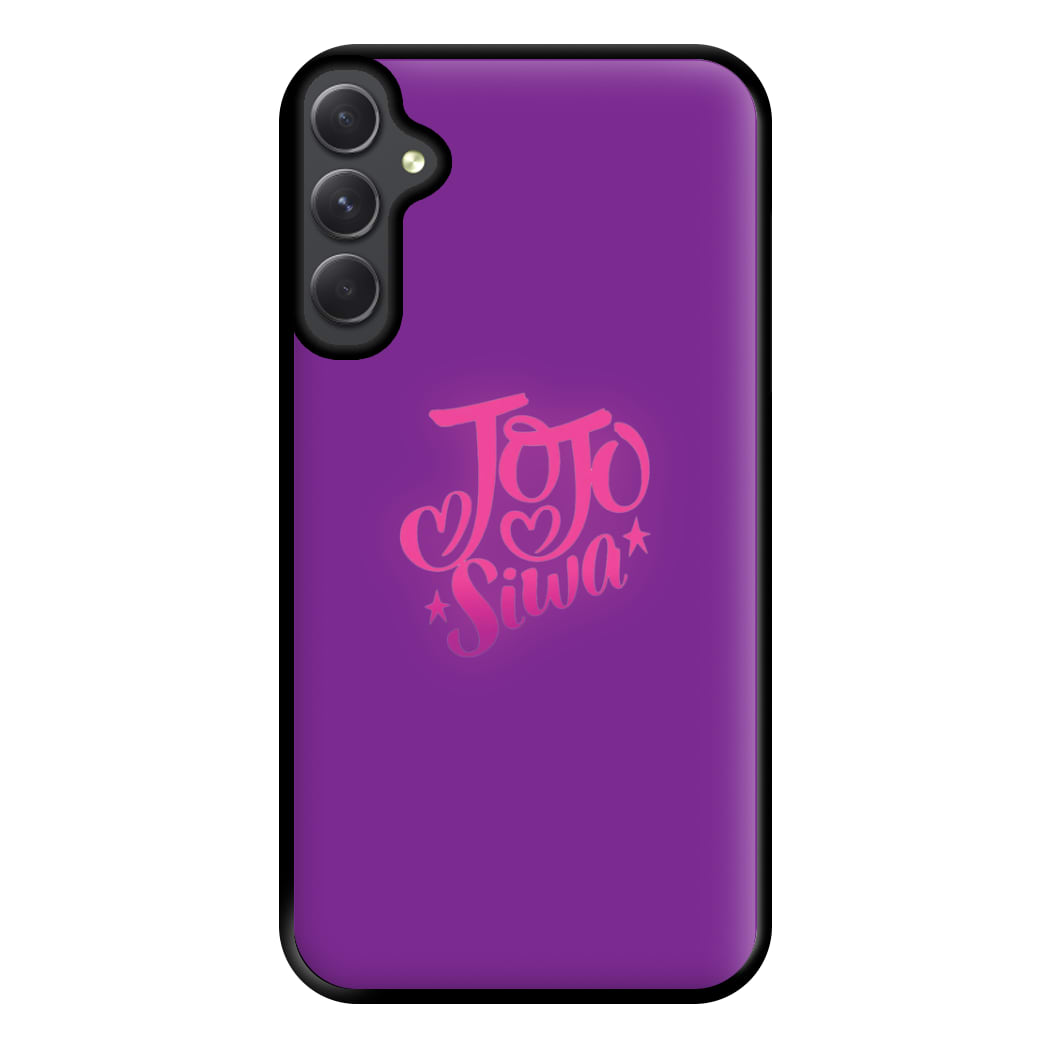 JoJo Siwa Love Heart Phone Case for Galaxy A34