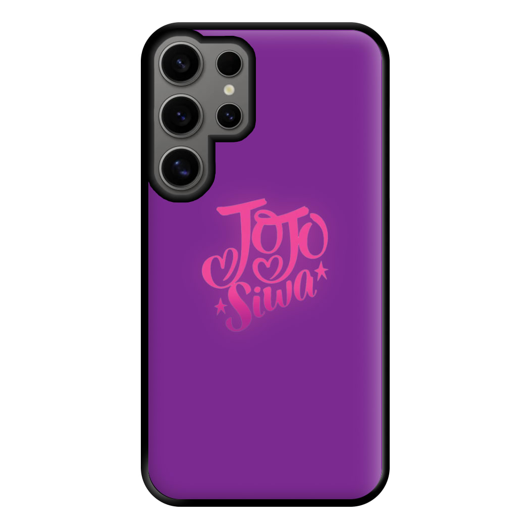 JoJo Siwa Love Heart Phone Case for Galaxy S24 Ultra