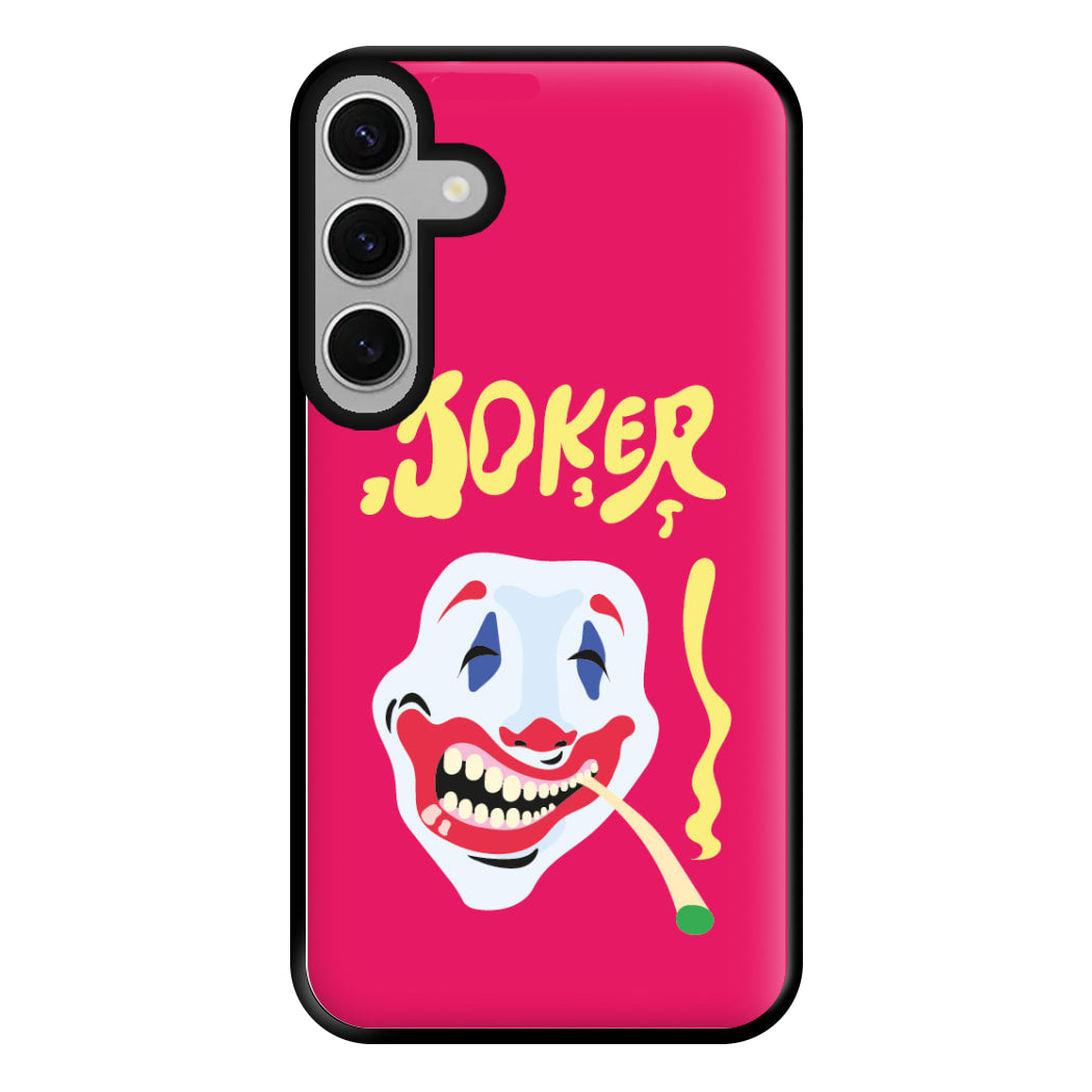 Smoking - Joker Phone Case for Galaxy S24FE