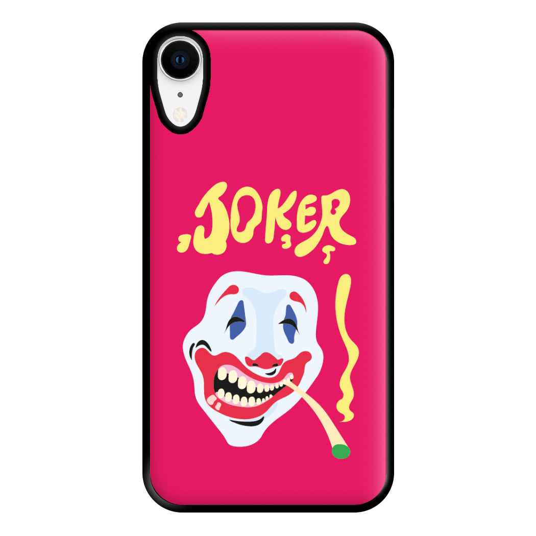 Smoking - Joker Phone Case for iPhone XR