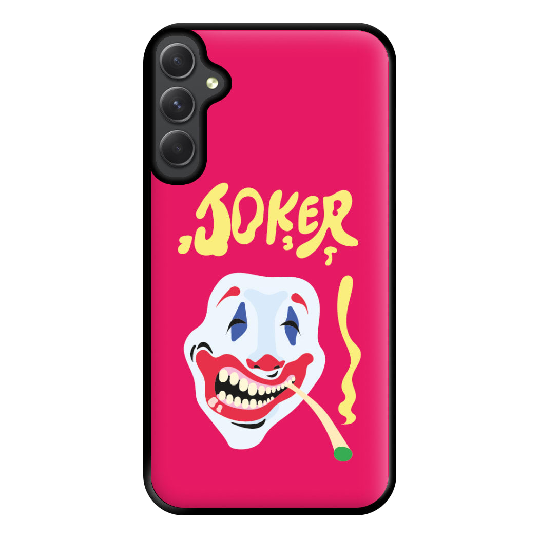 Smoking - Joker Phone Case for Galaxy A54