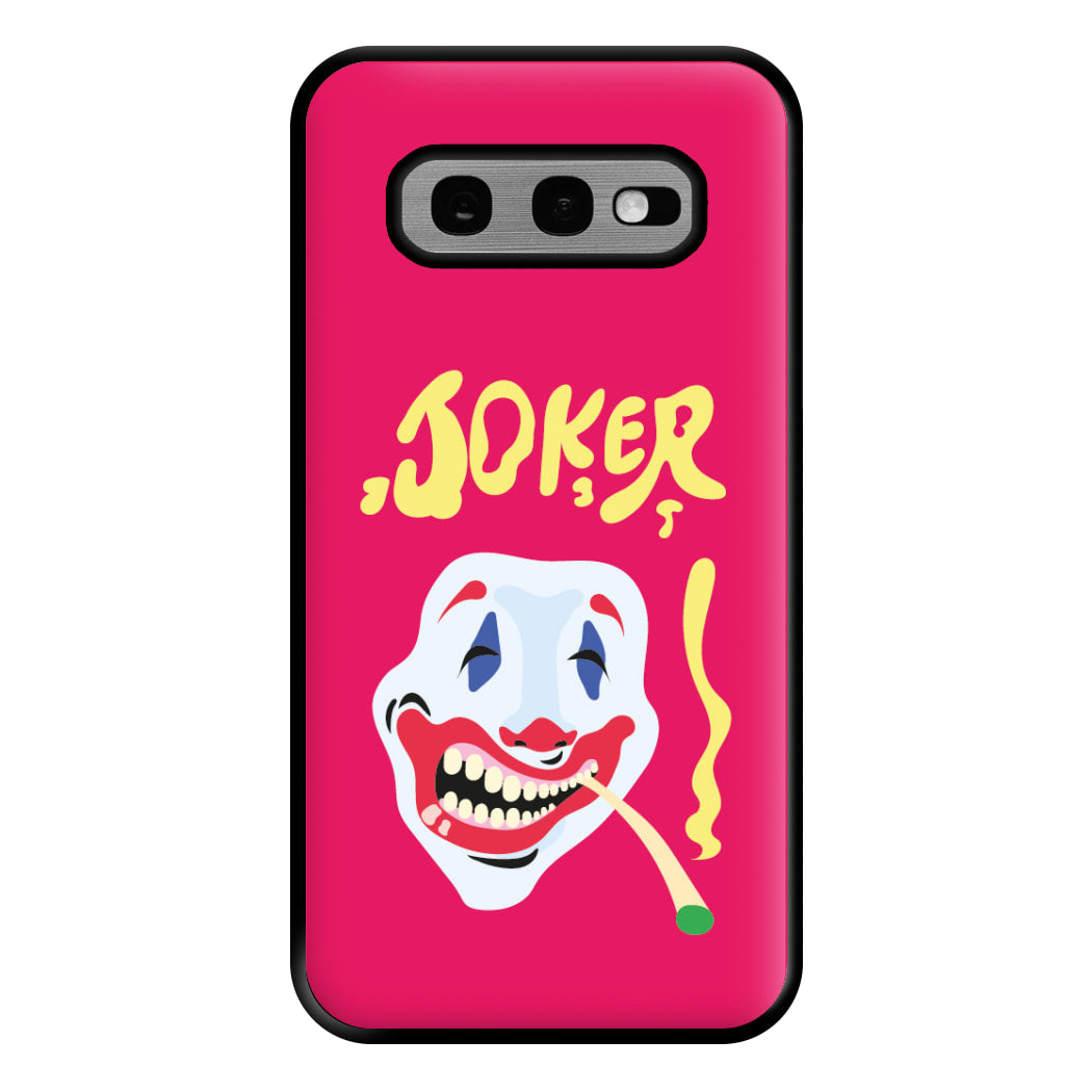 Smoking - Joker Phone Case for Galaxy S10e