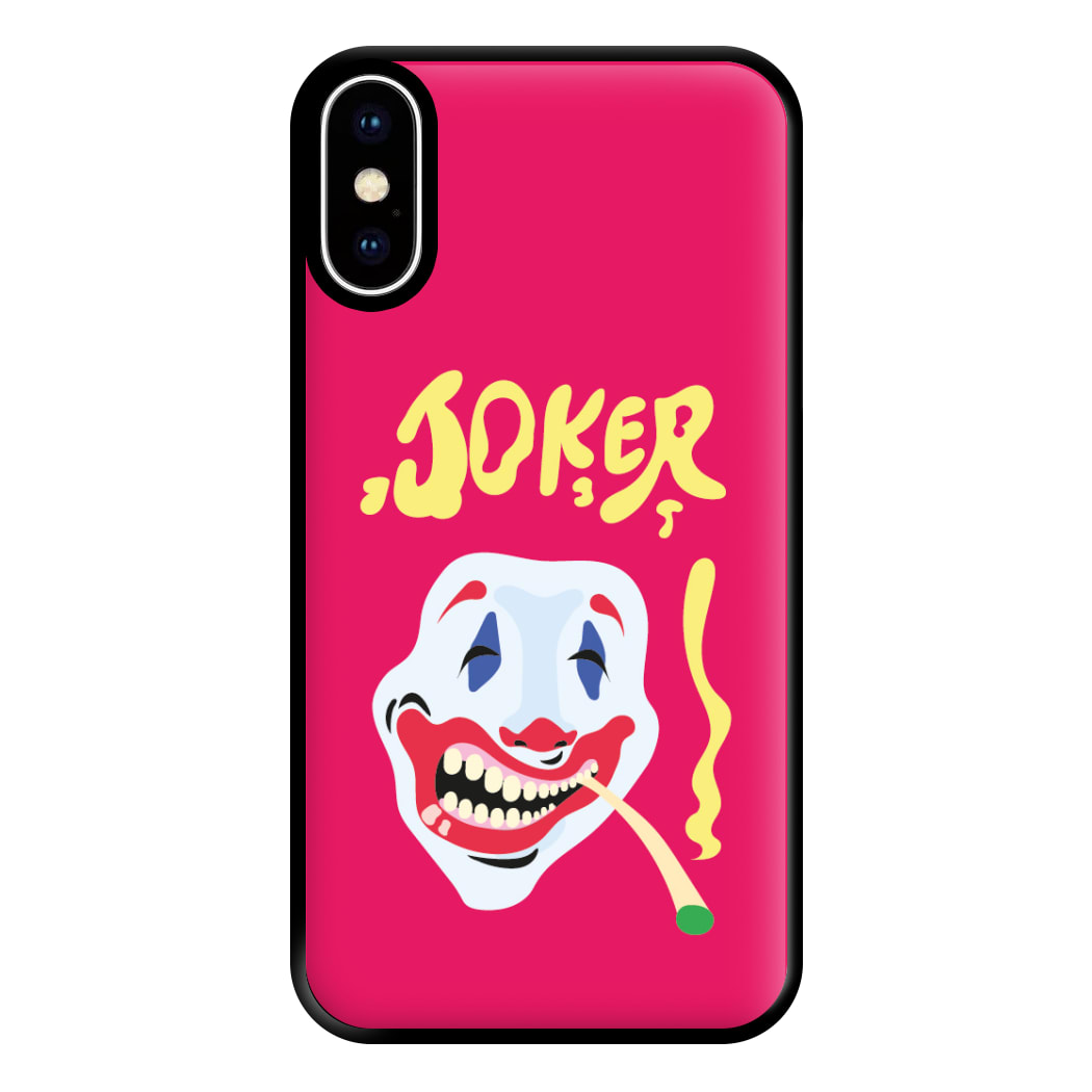 Smoking - Joker Phone Case for iPhone XS Max