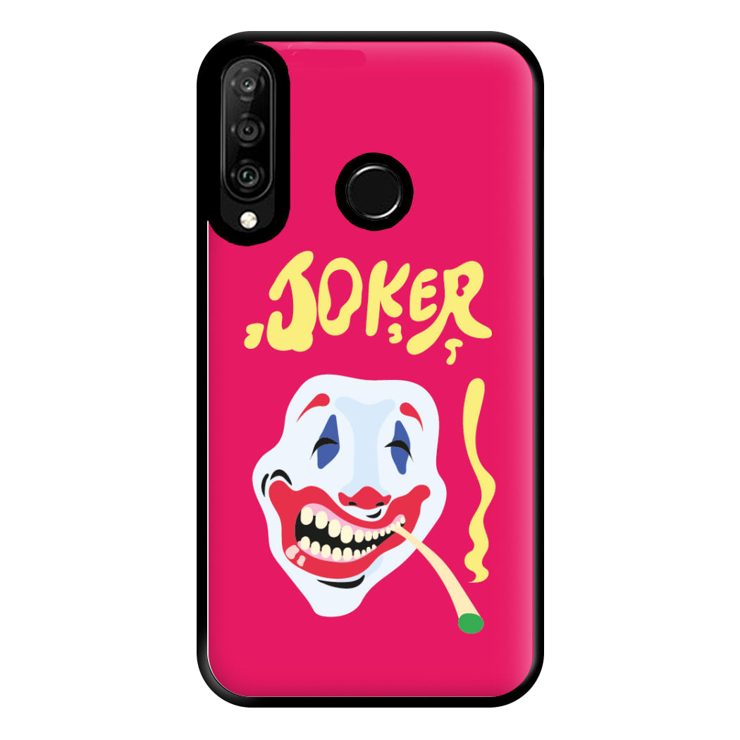 Smoking - Joker Phone Case for Huawei P30 Lite