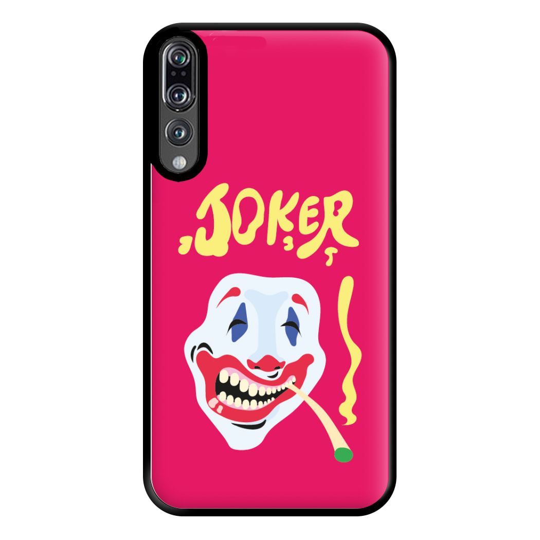 Smoking - Joker Phone Case for Huawei P20 Pro