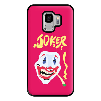 Smoking - Joker Phone Case for Galaxy S9 Plus