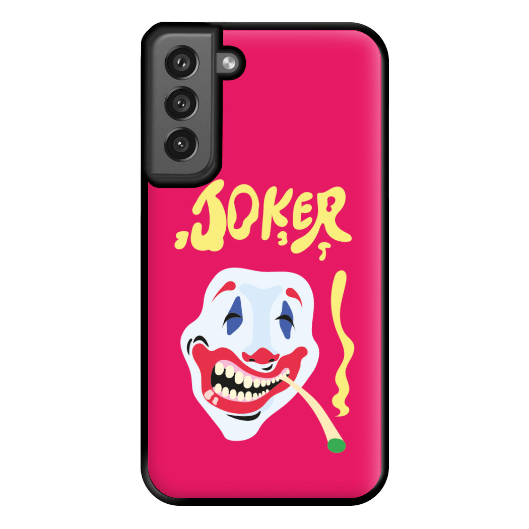 Smoking - Joker Phone Case for Galaxy S21FE