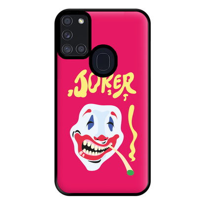 Smoking - Joker Phone Case for Galaxy A21s