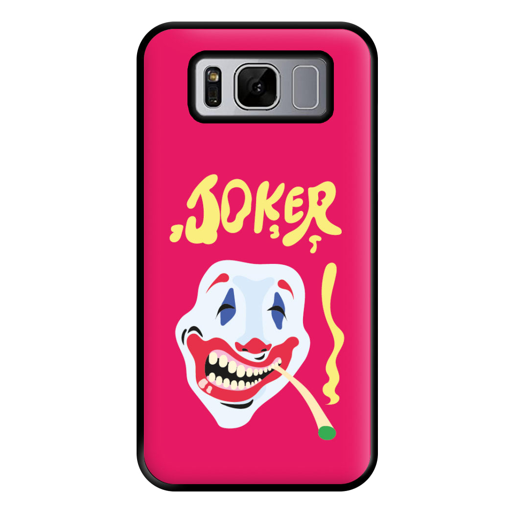 Smoking - Joker Phone Case for Galaxy S8 Plus