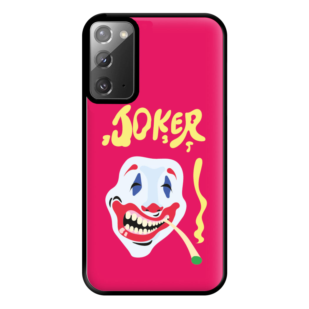 Smoking - Joker Phone Case for Galaxy Note 20 Ultra