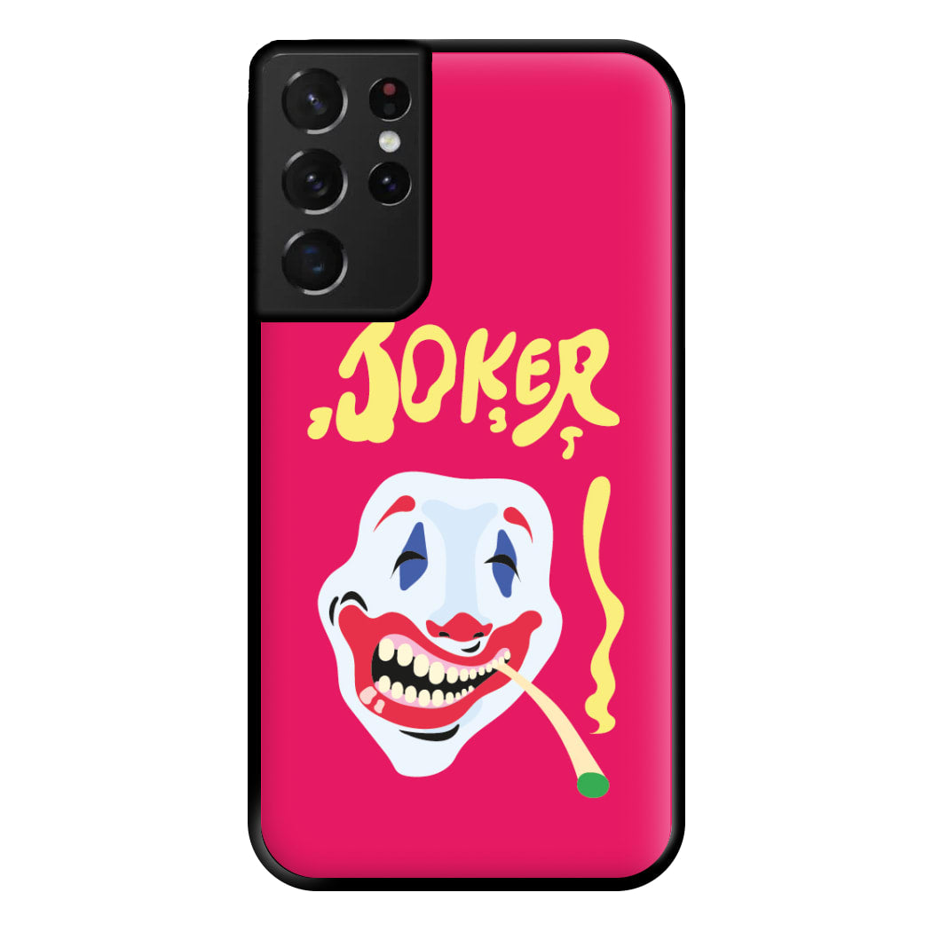 Smoking - Joker Phone Case for Galaxy S21 Ultra