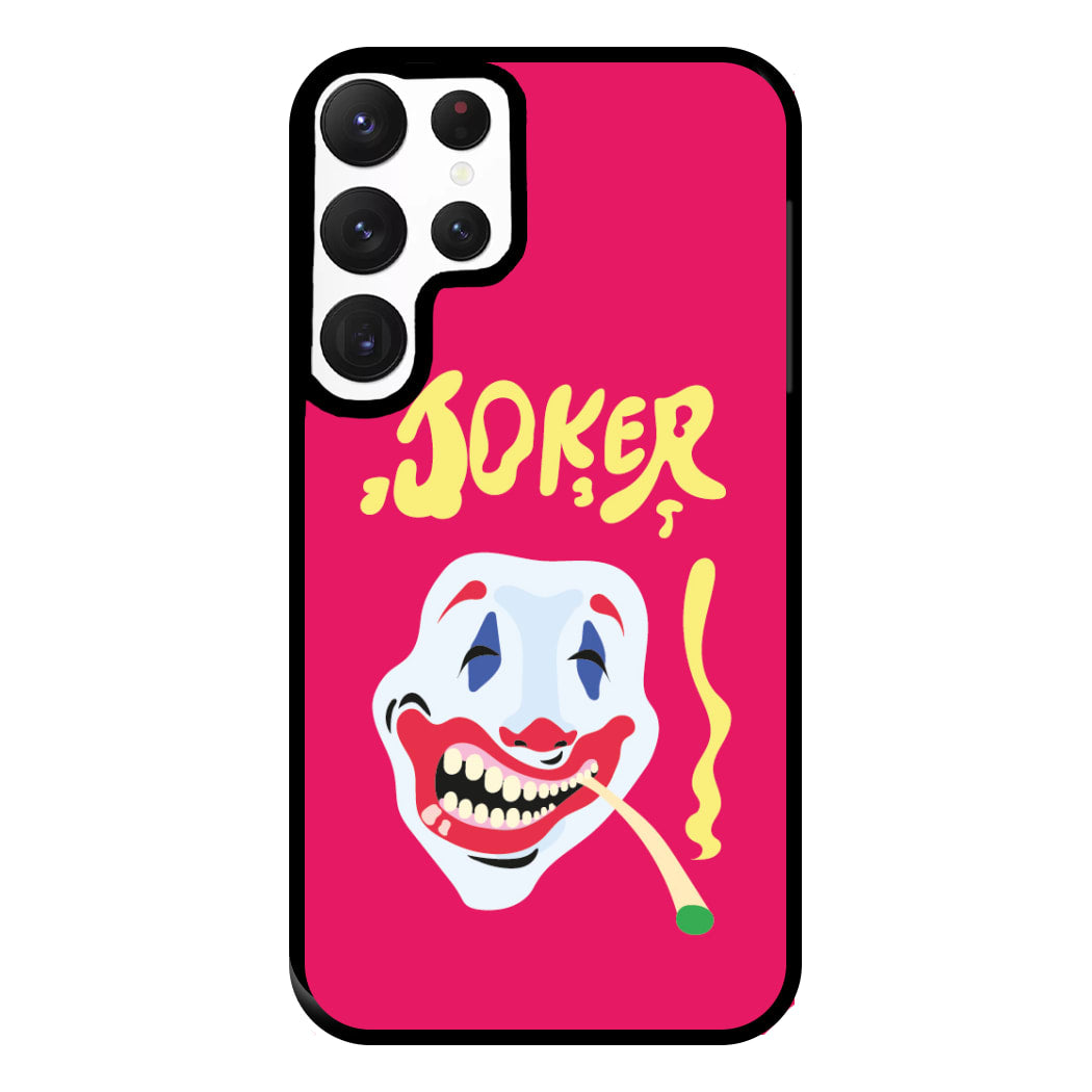 Smoking - Joker Phone Case for Galaxy S22 Ultra