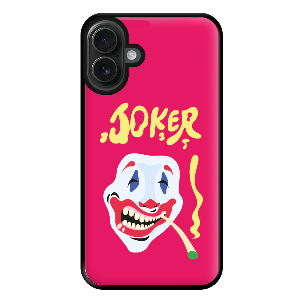 Smoking - Joker Phone Case for iPhone 16 Plus