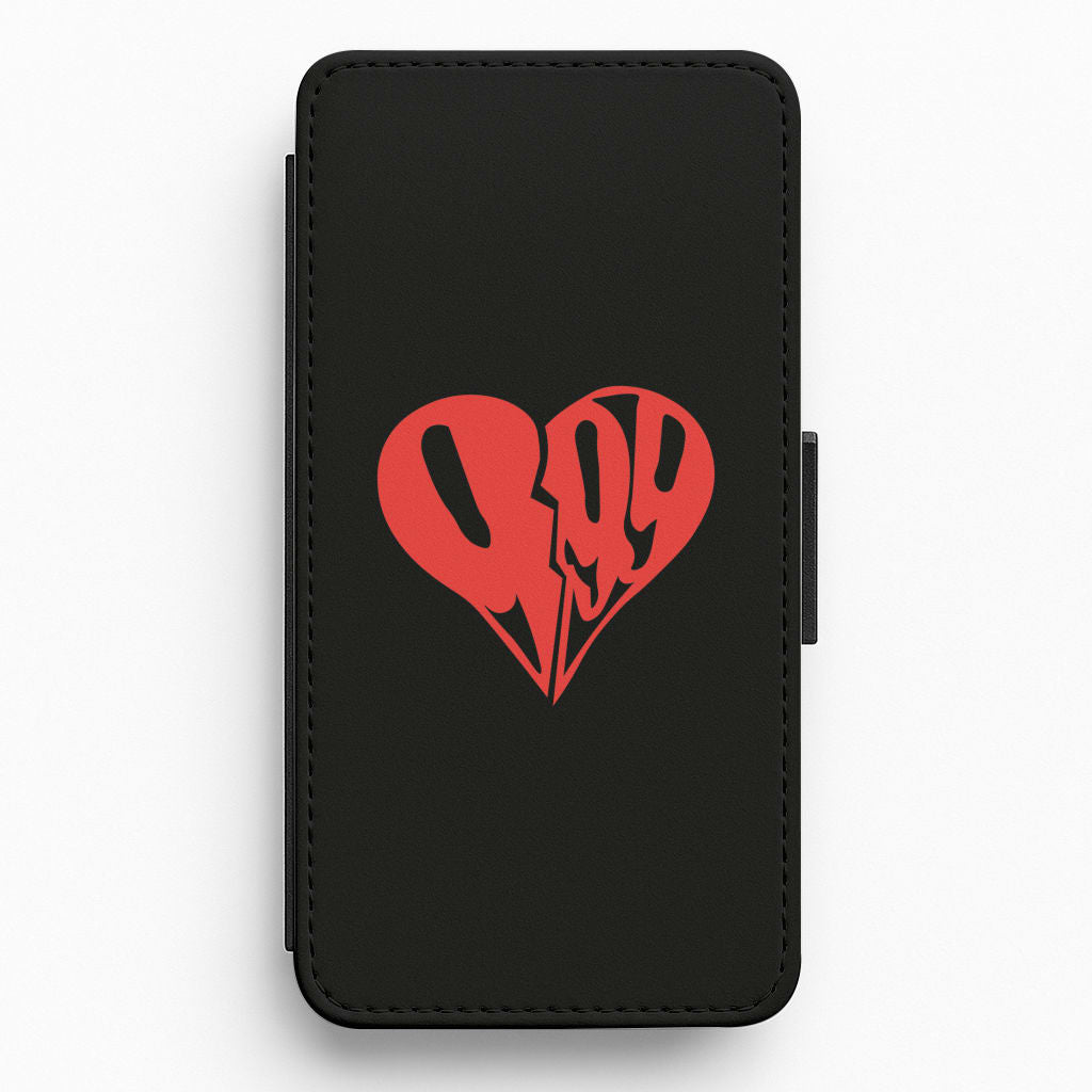 Heart - Juice Flip / Wallet Phone Case