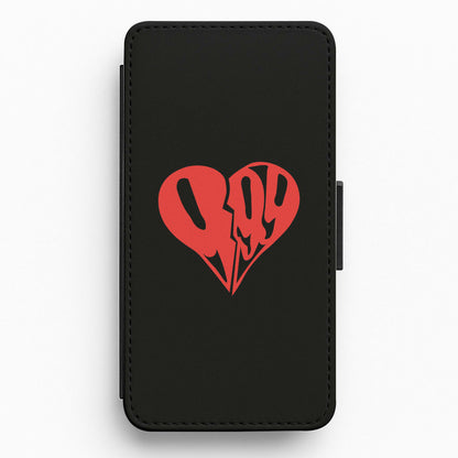 Heart - Juice Flip / Wallet Phone Case