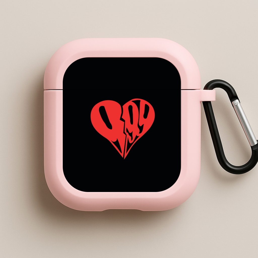 Heart - Juice Pink AirPods Case