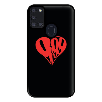 Heart - Juice Phone Case for Galaxy A21s