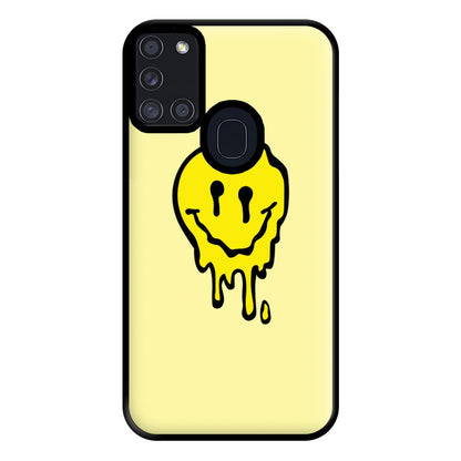 Smiley - Juice Phone Case for Galaxy A21s