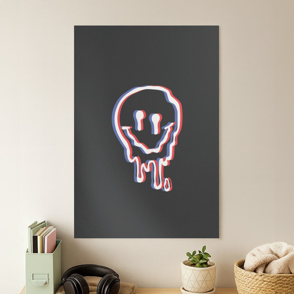 Red Smiley - Juice Poster