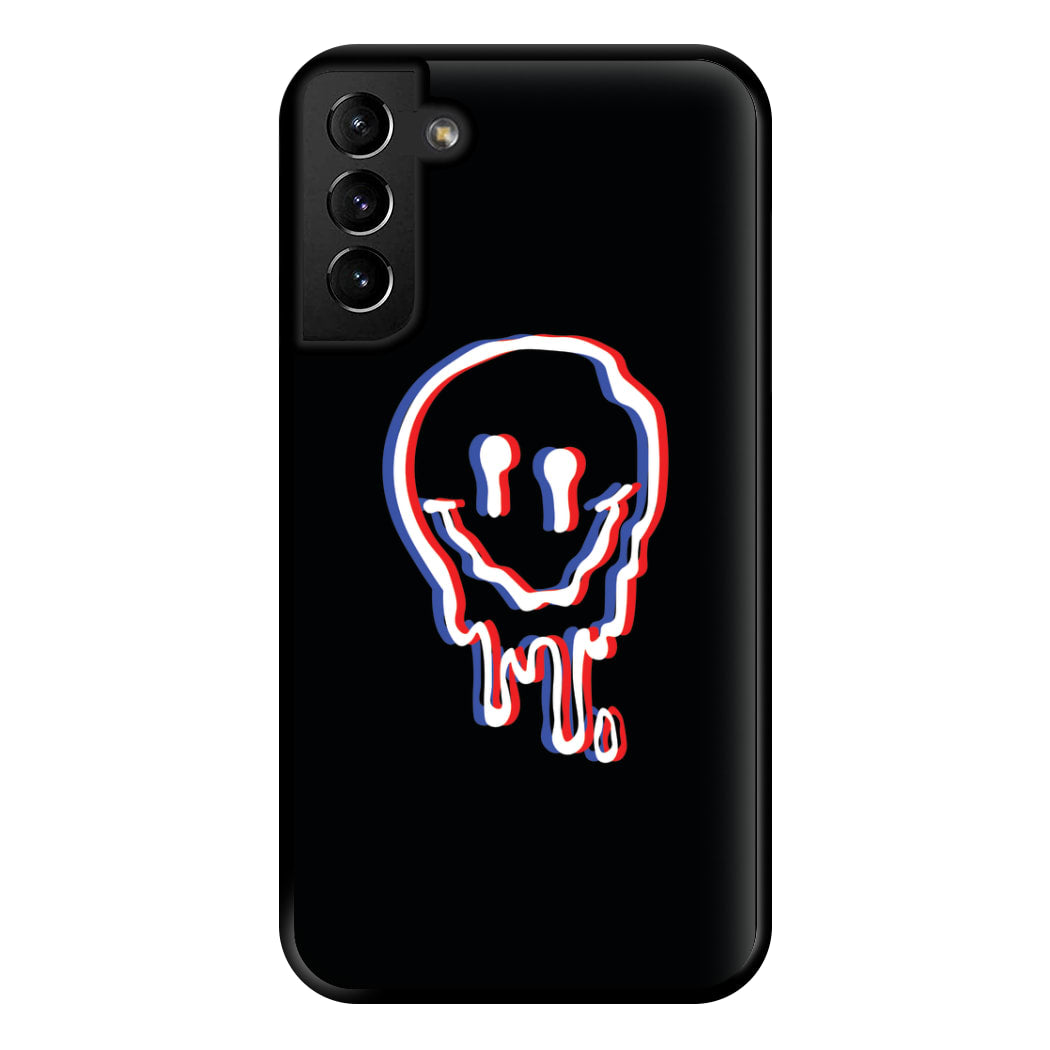 Red Smiley - Juice Phone Case for Galaxy S21 Plus