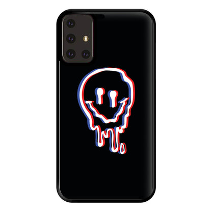 Red Smiley - Juice Phone Case for Galaxy A71