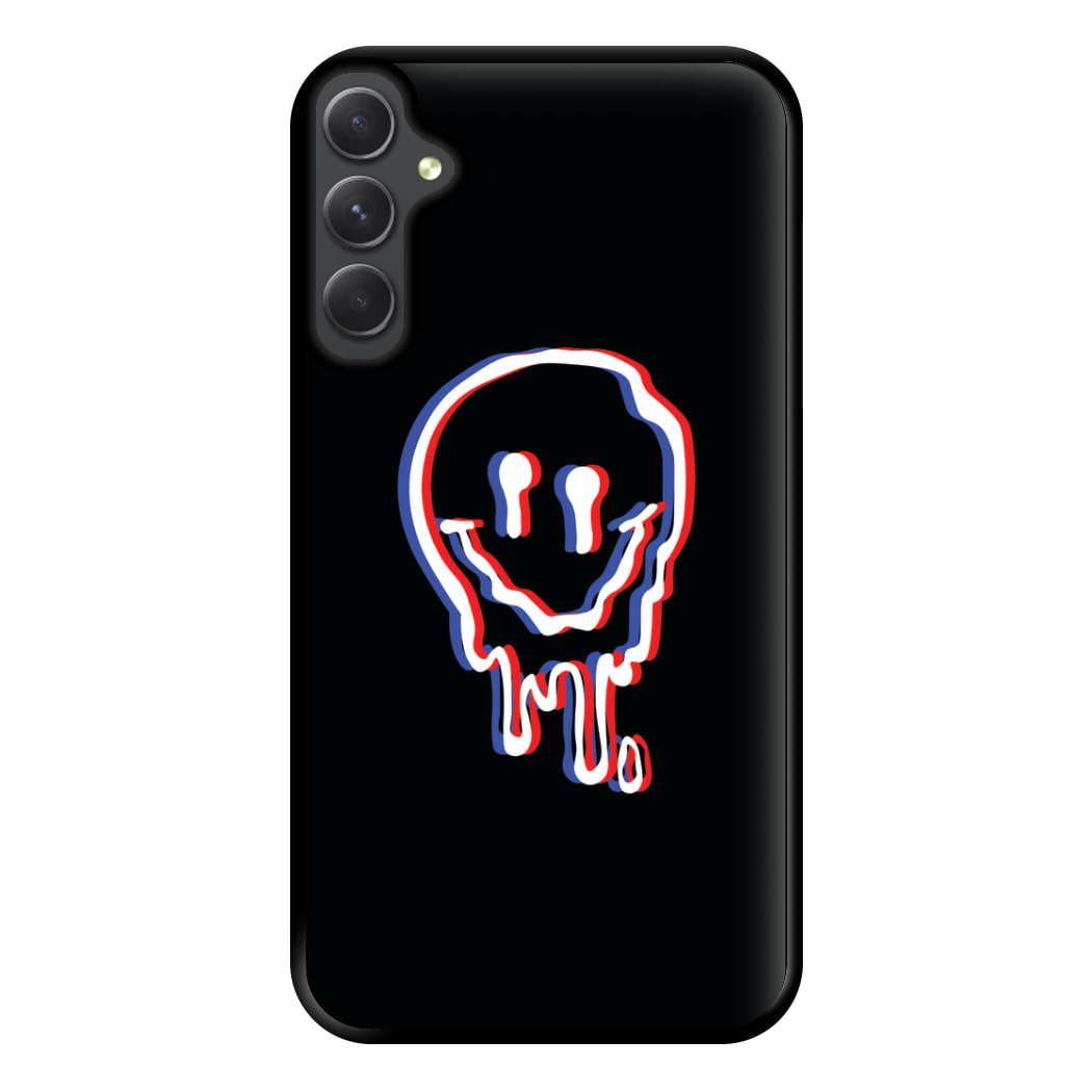 Red Smiley - Juice Phone Case for Galaxy A54