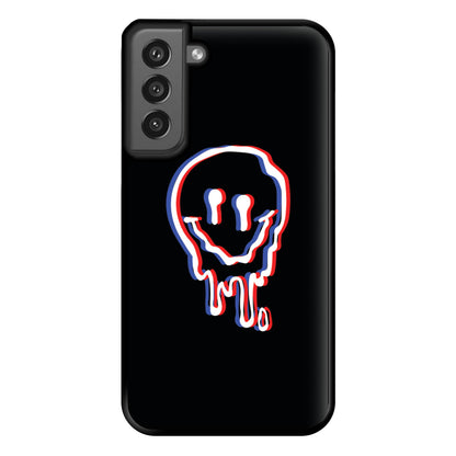 Red Smiley - Juice Phone Case for Galaxy S21FE