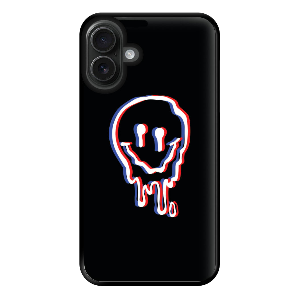 Red Smiley - Juice Phone Case for iPhone 16 Plus