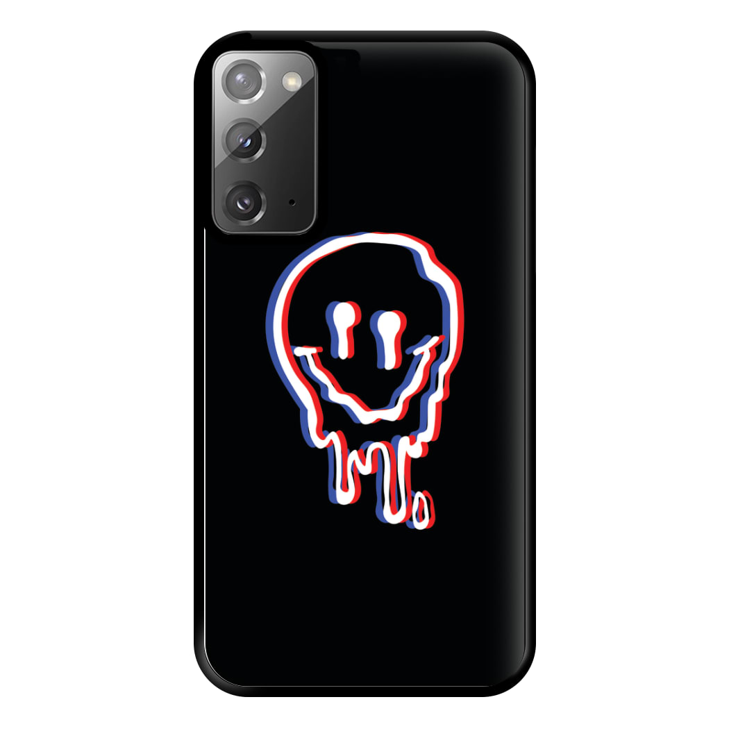 Red Smiley - Juice Phone Case for Galaxy Note 20 Ultra