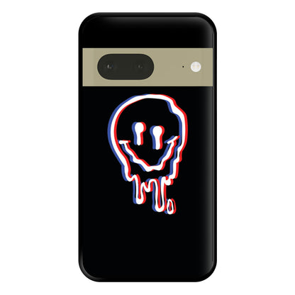 Red Smiley - Juice Phone Case for Google Pixel 7a