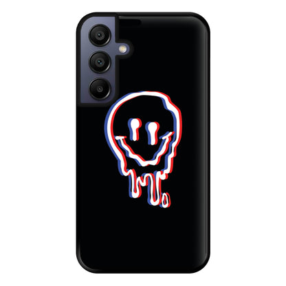 Red Smiley - Juice Phone Case for Galaxy A15