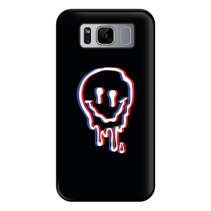 Red Smiley - Juice Phone Case for Galaxy S8 Plus