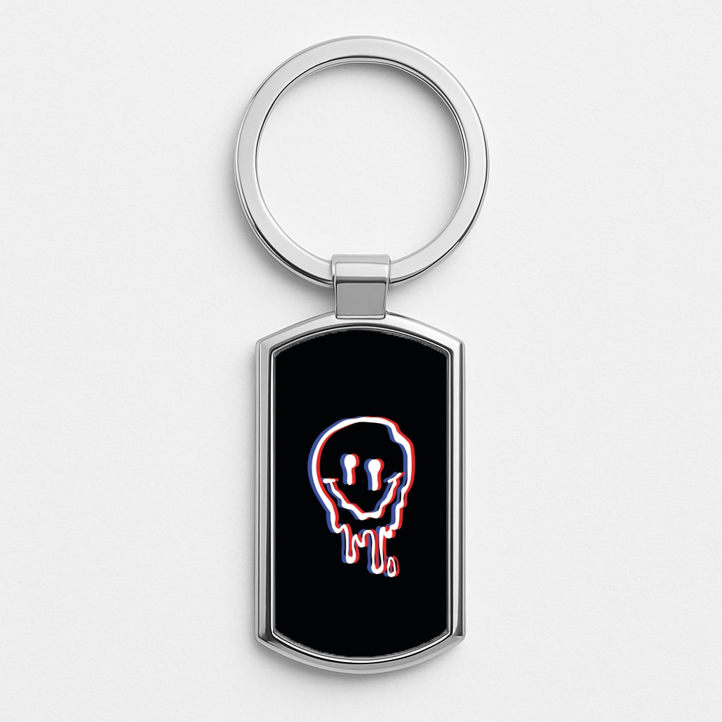 Red Smiley - Juice Luxury Keyring