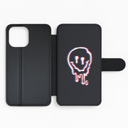 Red Smiley - Juice Flip / Wallet Phone Case 2