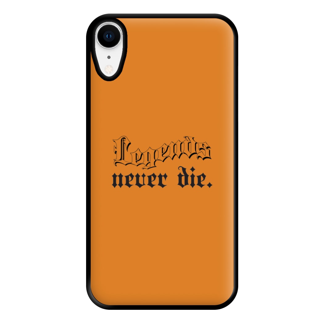 Legends Never Die - Juice Phone Case for iPhone XR