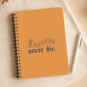 Legends Never Die - Juice Notebook 3